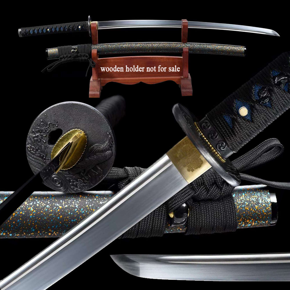 Buy Kuroi Mizu Carbon Steel Katana Samurai Sword Online – Bladespro Us