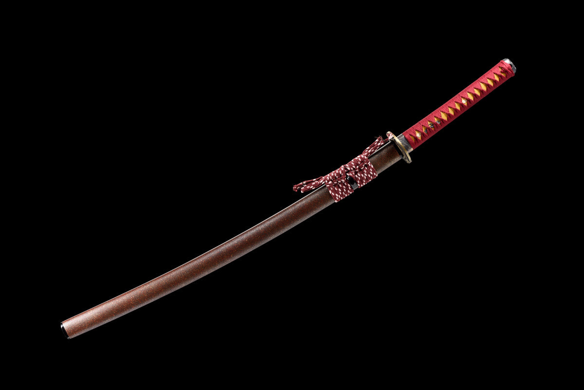 Buy Ansekishoku Folded Steel Katana Samurai Sword Online – BladesPro US