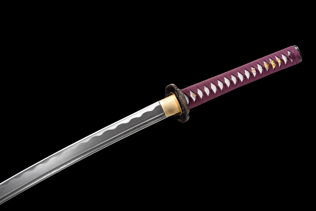 Buy Murasakino Folded Steel Katana Samurai Sword Online – BladesPro US