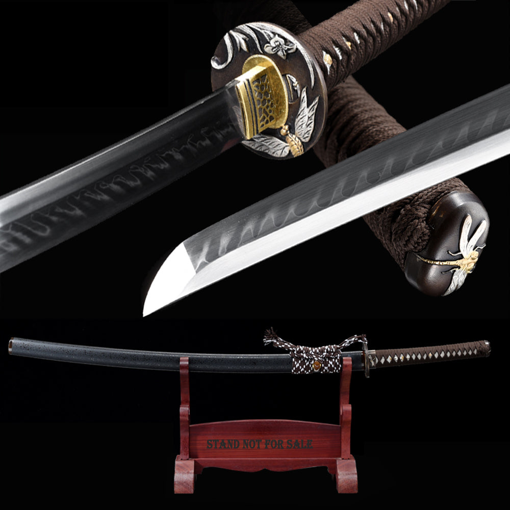 Buy Utsukushī Tonbo T10 Steel Katana Samurai Sword Online – BladesPro US